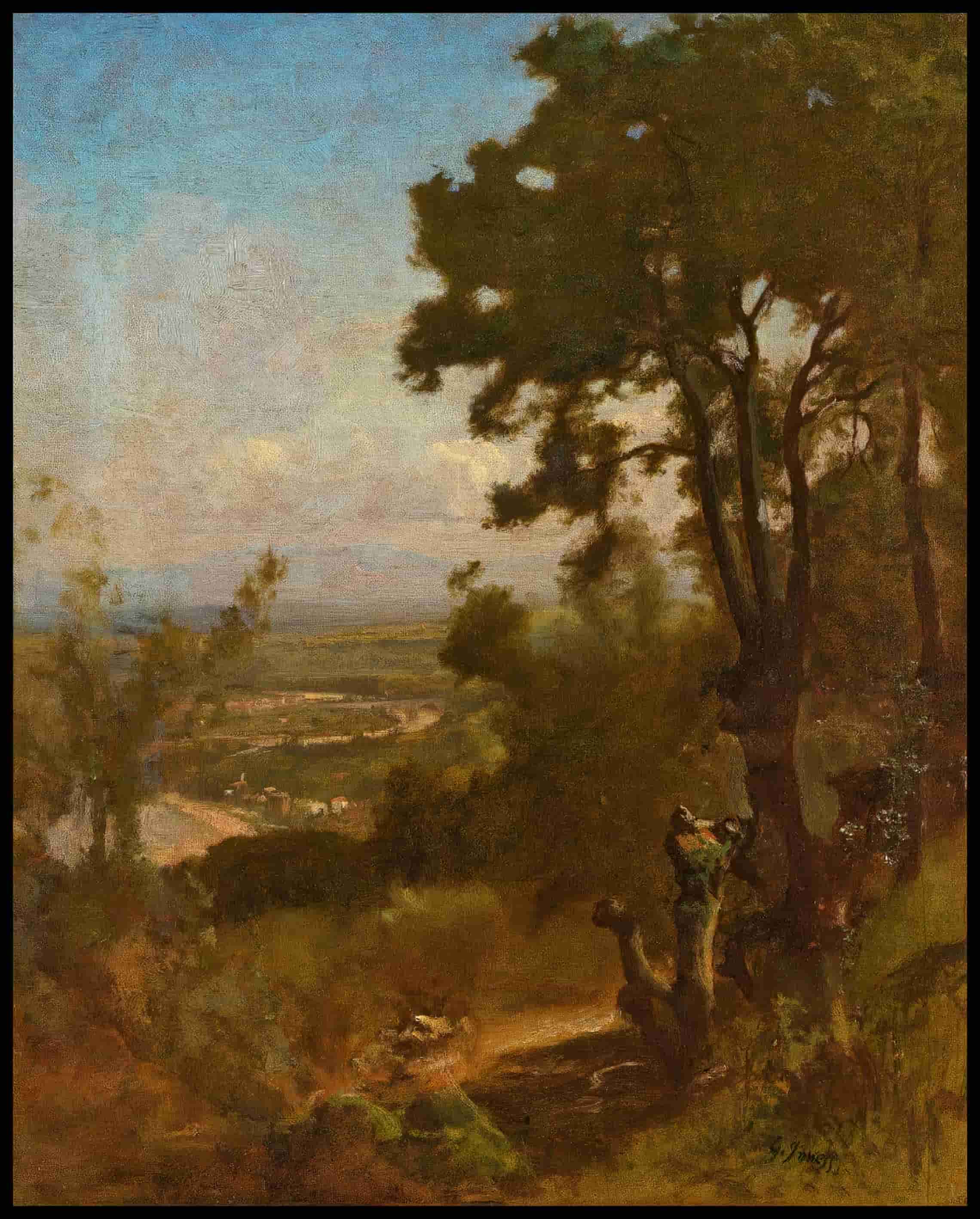 Vallée près de Pérouse