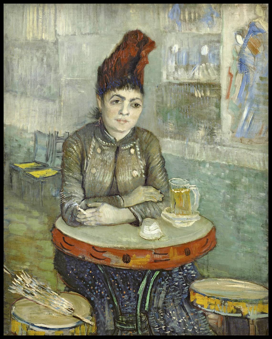 Agostina Segatori at the Café du Tambourin