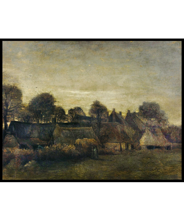 Farming Village at Twilight