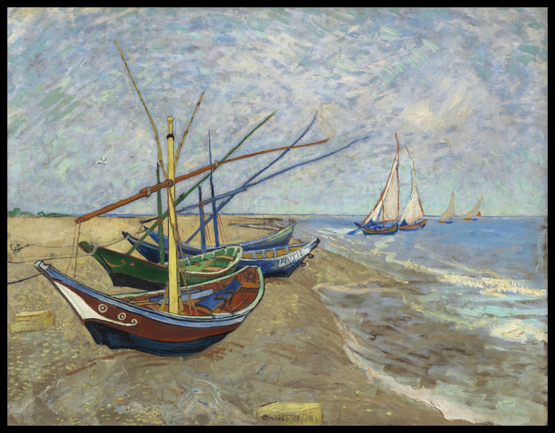 Fishing Boats on the Beach