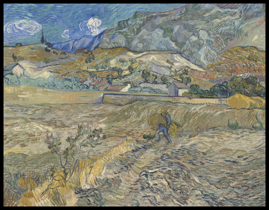 Landscape near Saint-Rémy