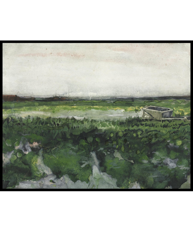 Landscape with Wheelbarrow