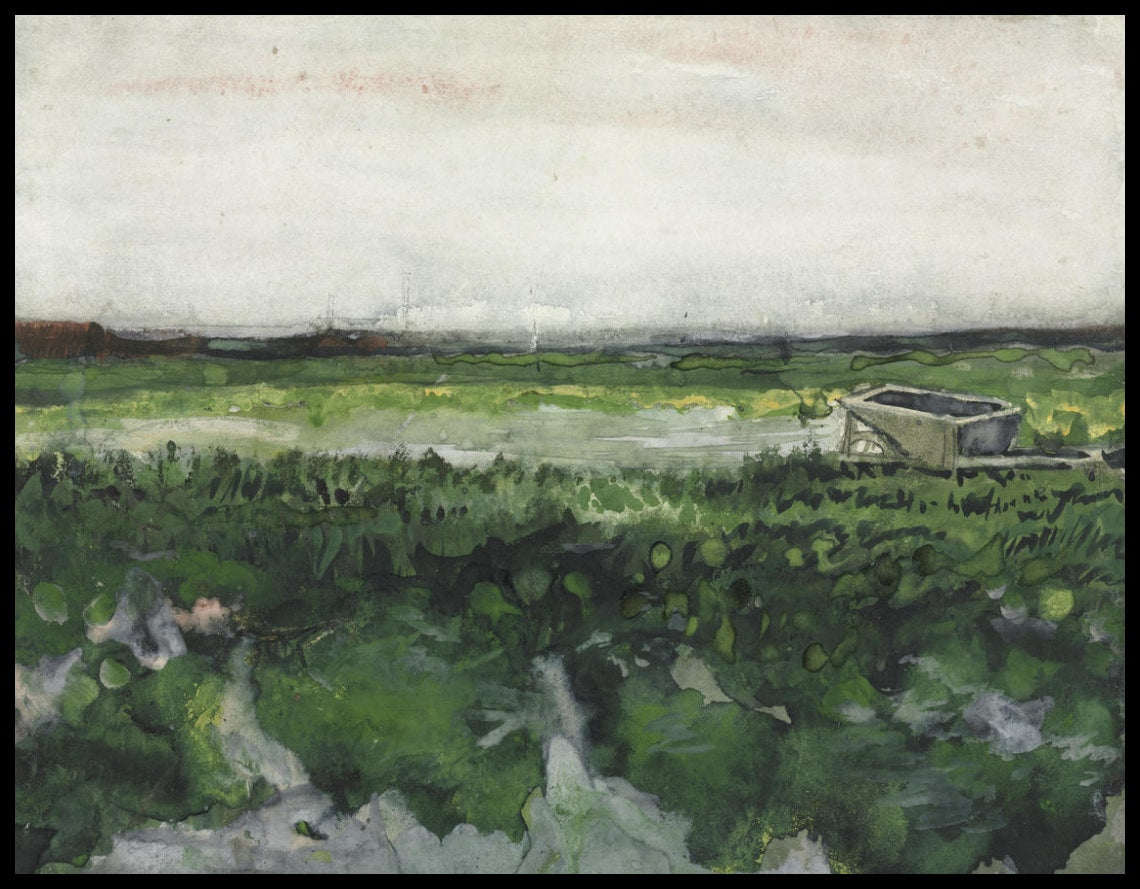 Landscape with Wheelbarrow
