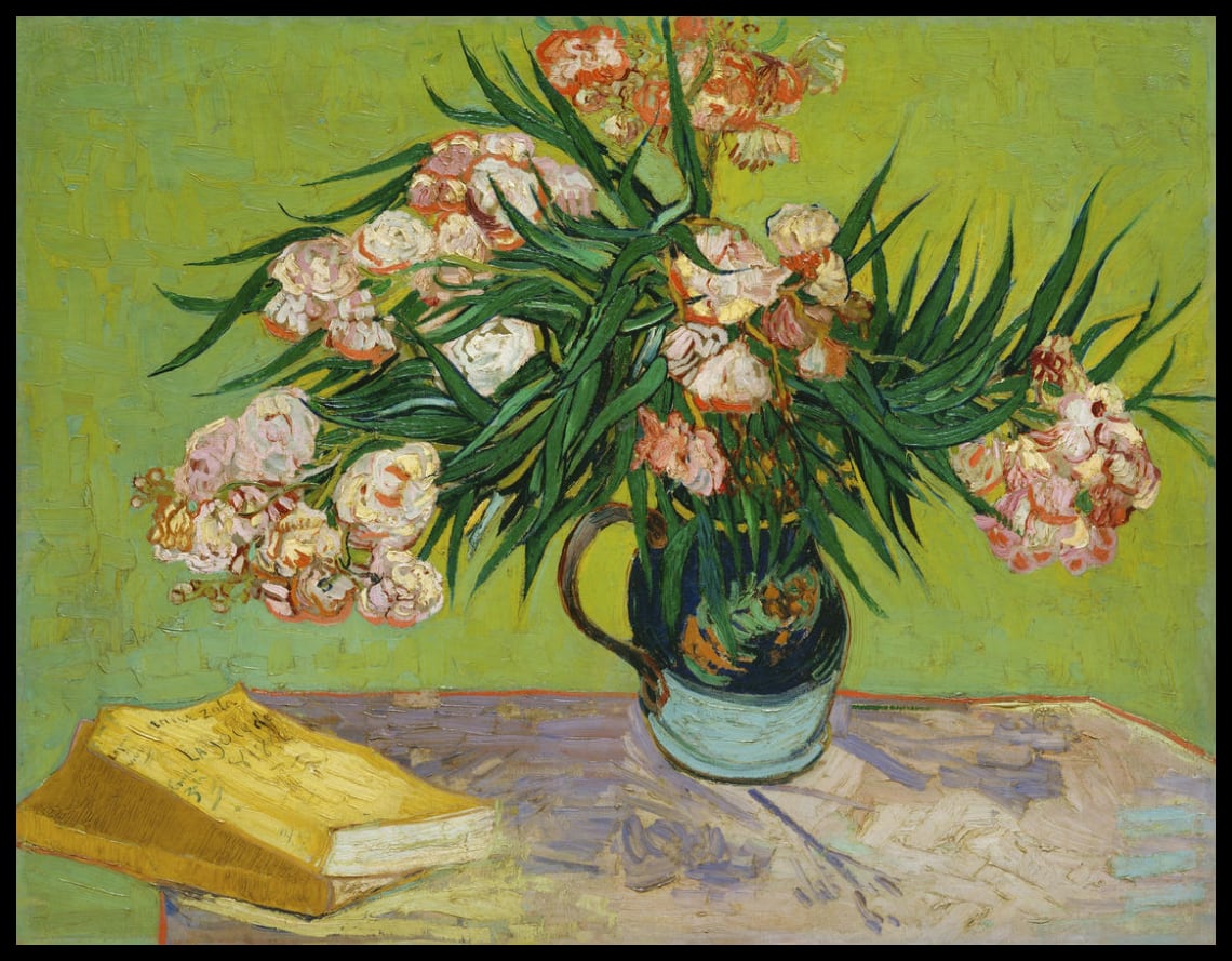 Still life with oleander