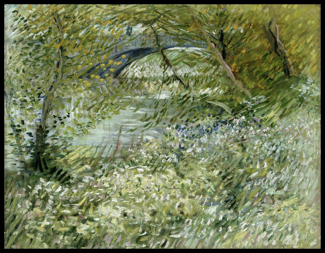 River Bank in Springtime