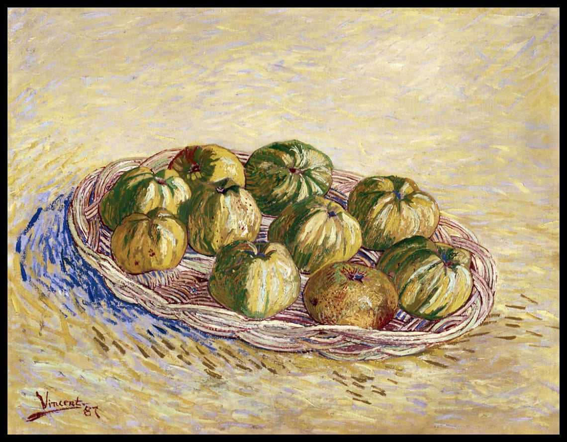 Still Life, Basket of Apples