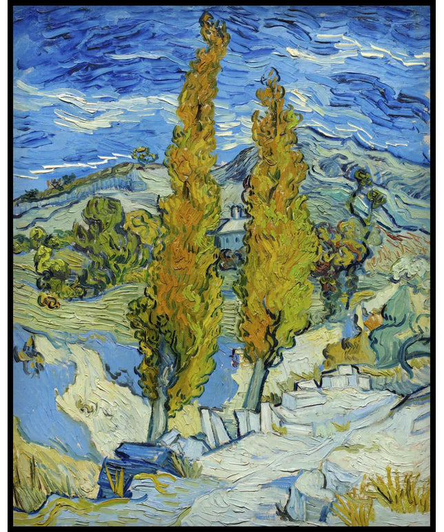 Die Pappeln in Saint-Rémy