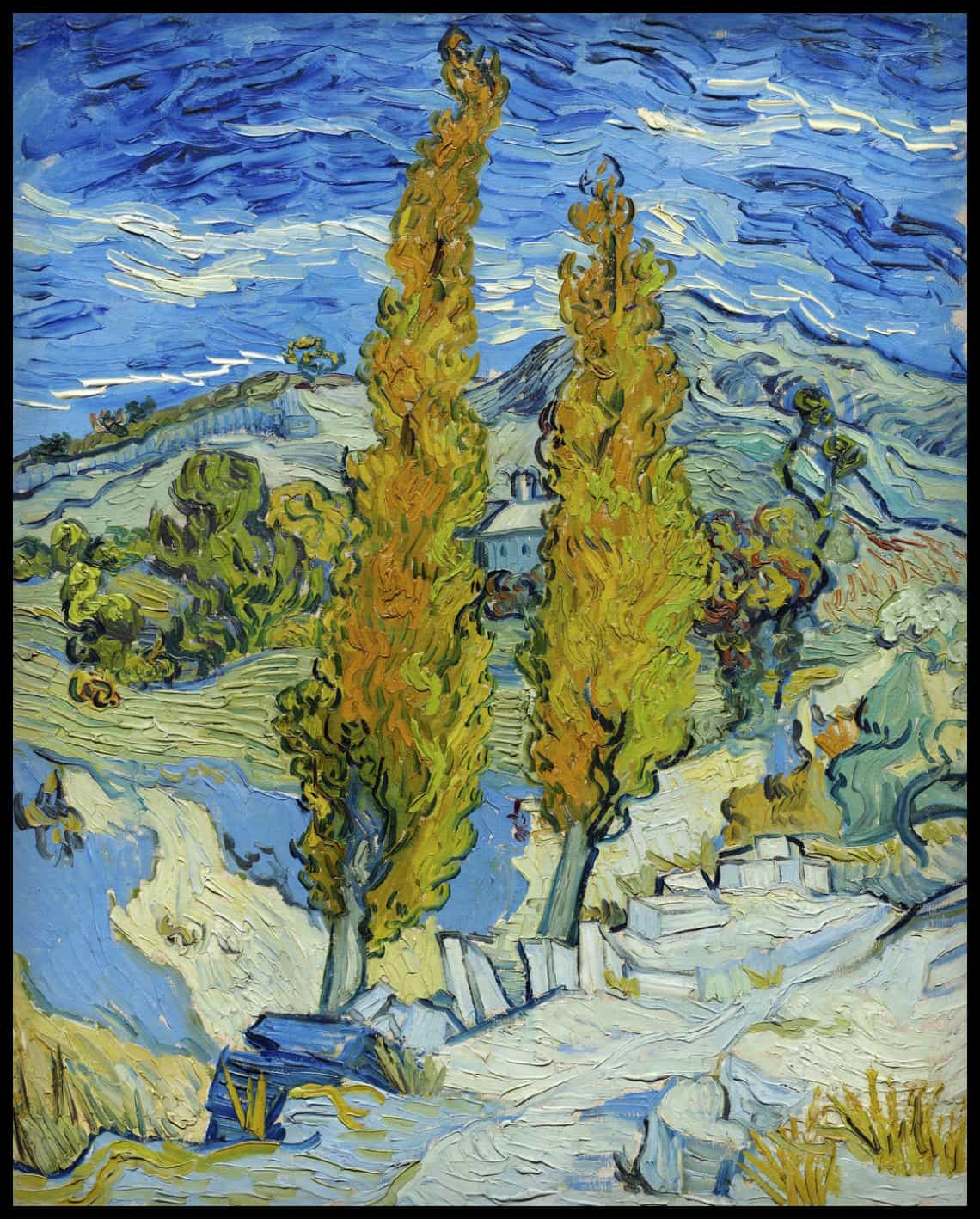 The poplars in Saint-Rémy