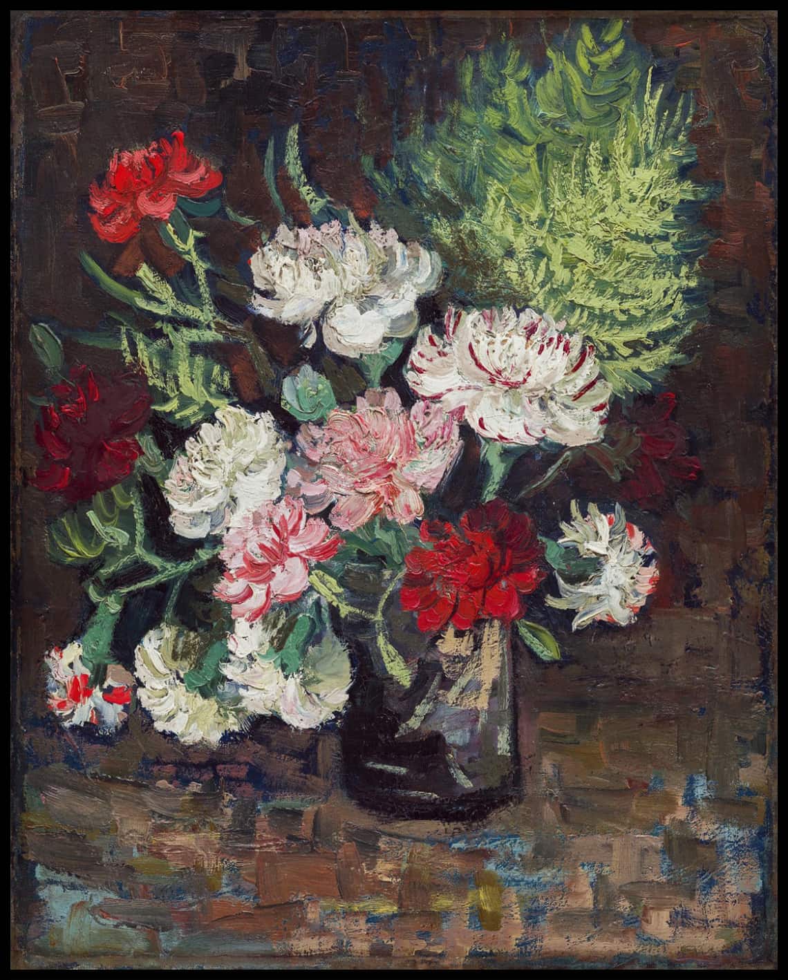 Still life with carnations
