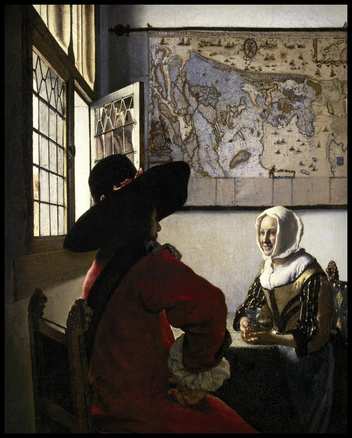 Le soldat et la jeune fille qui rit
