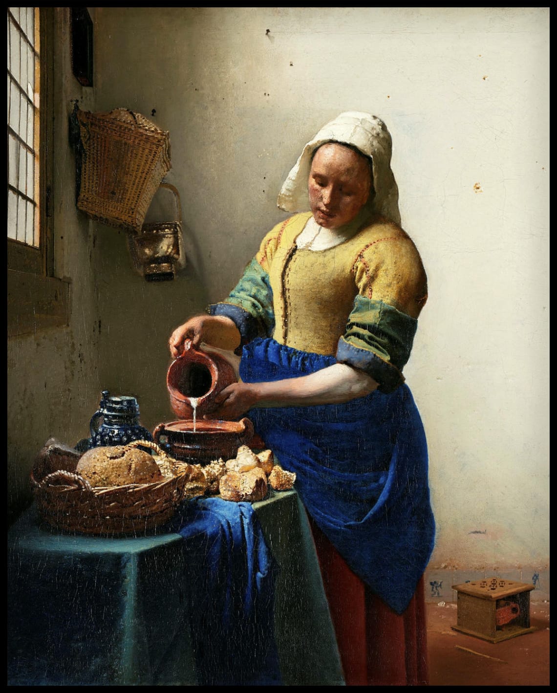 Servante avec pot à lait