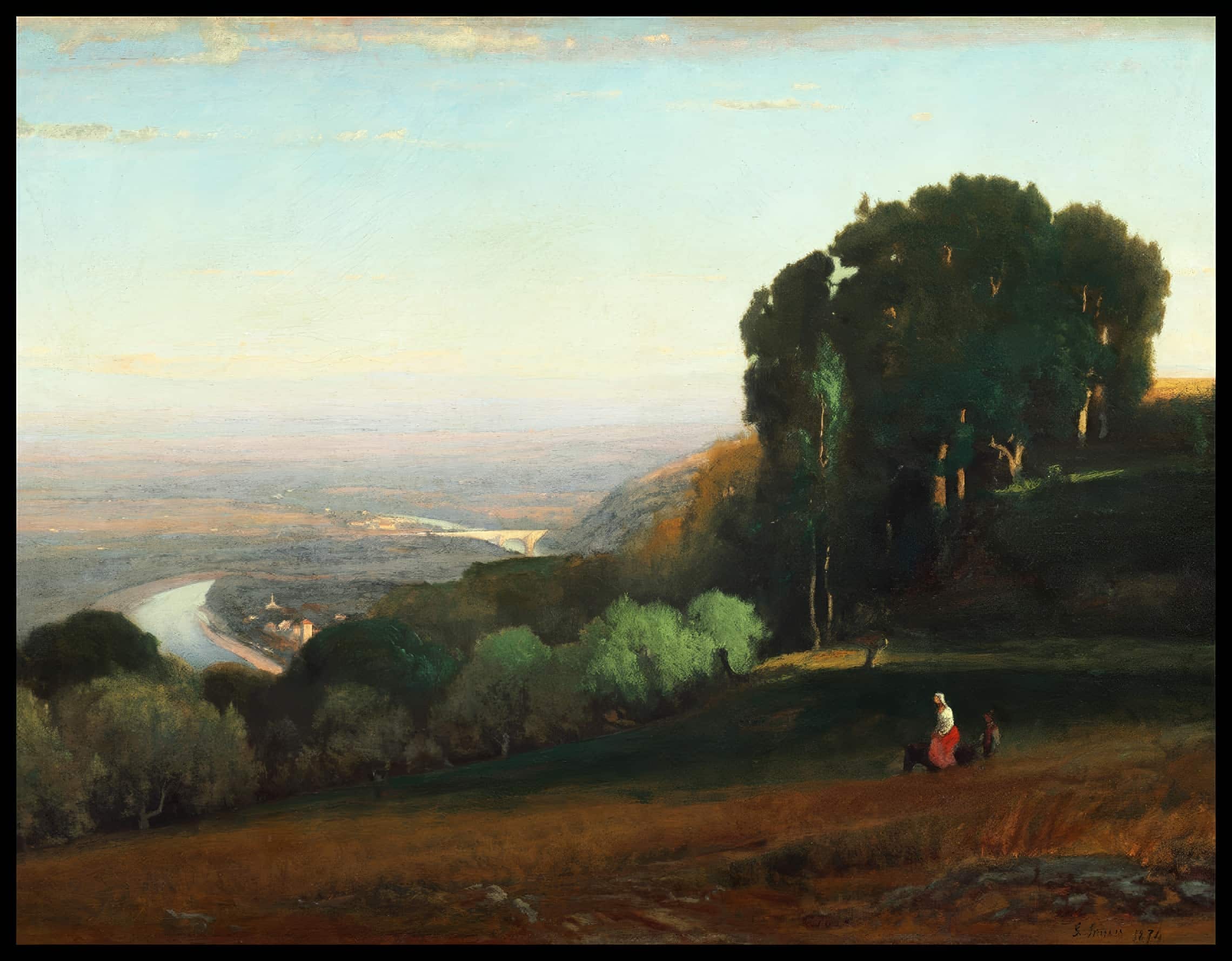 View Of The Tiber