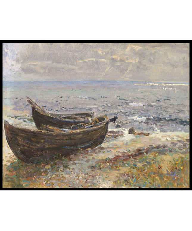 Boats on Ærø Beach