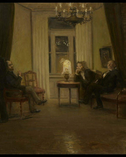 My friends. Study with four people