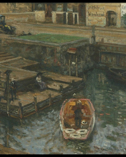 Nyhavn at Kongens Nytorv viewed from the Charlottenborg side