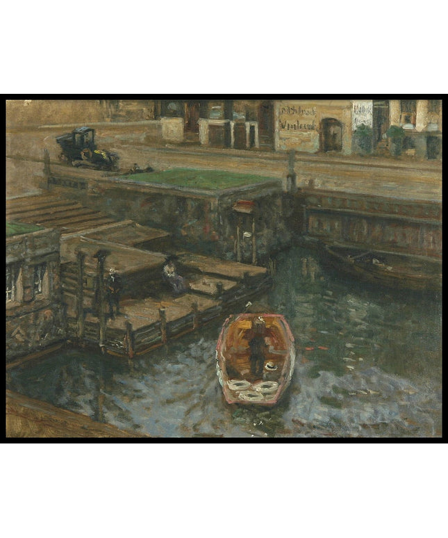 Nyhavn at Kongens Nytorv viewed from the Charlottenborg side