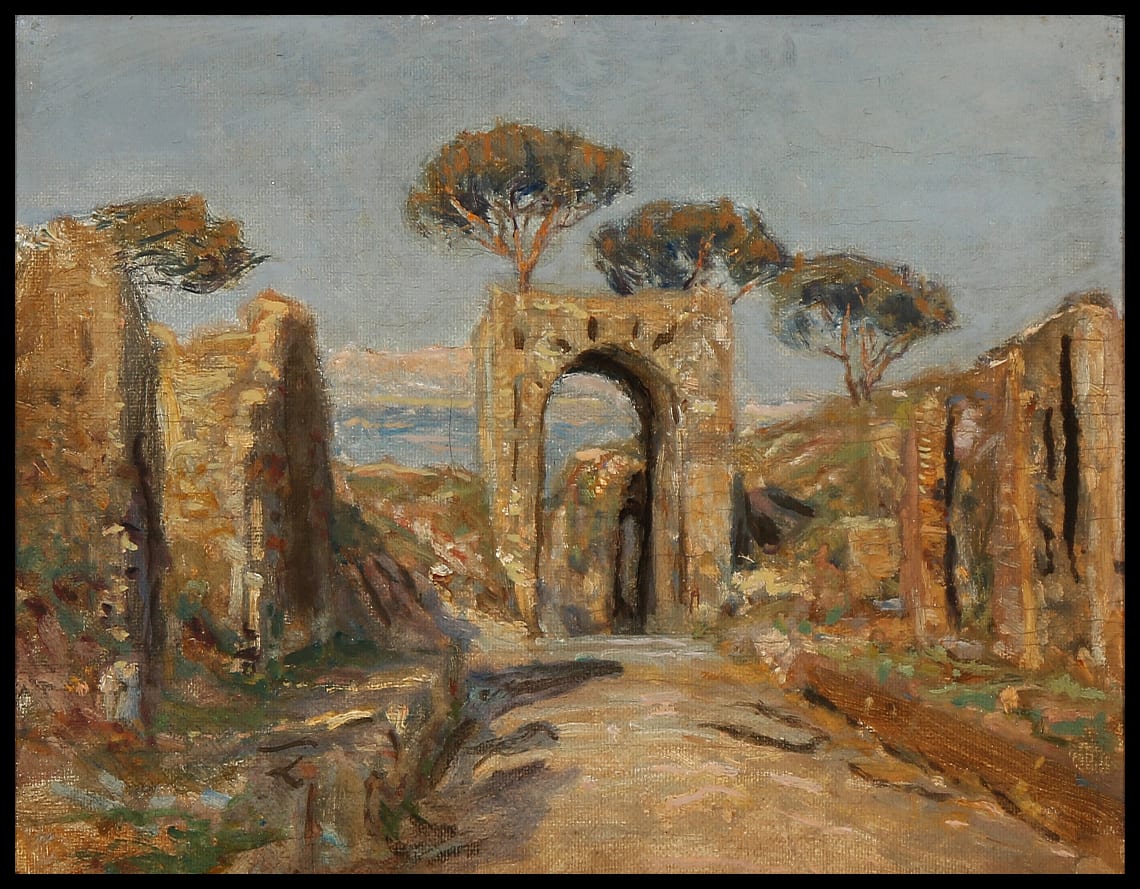 Porta Nola, Pompeii, vue de l'intérieur de la ville