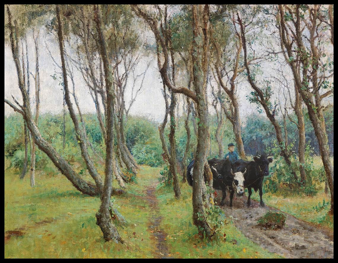 Scène de la plantation de Skagen