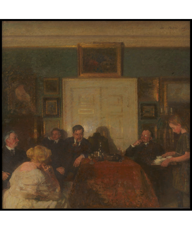 A Party in the Artist's Home