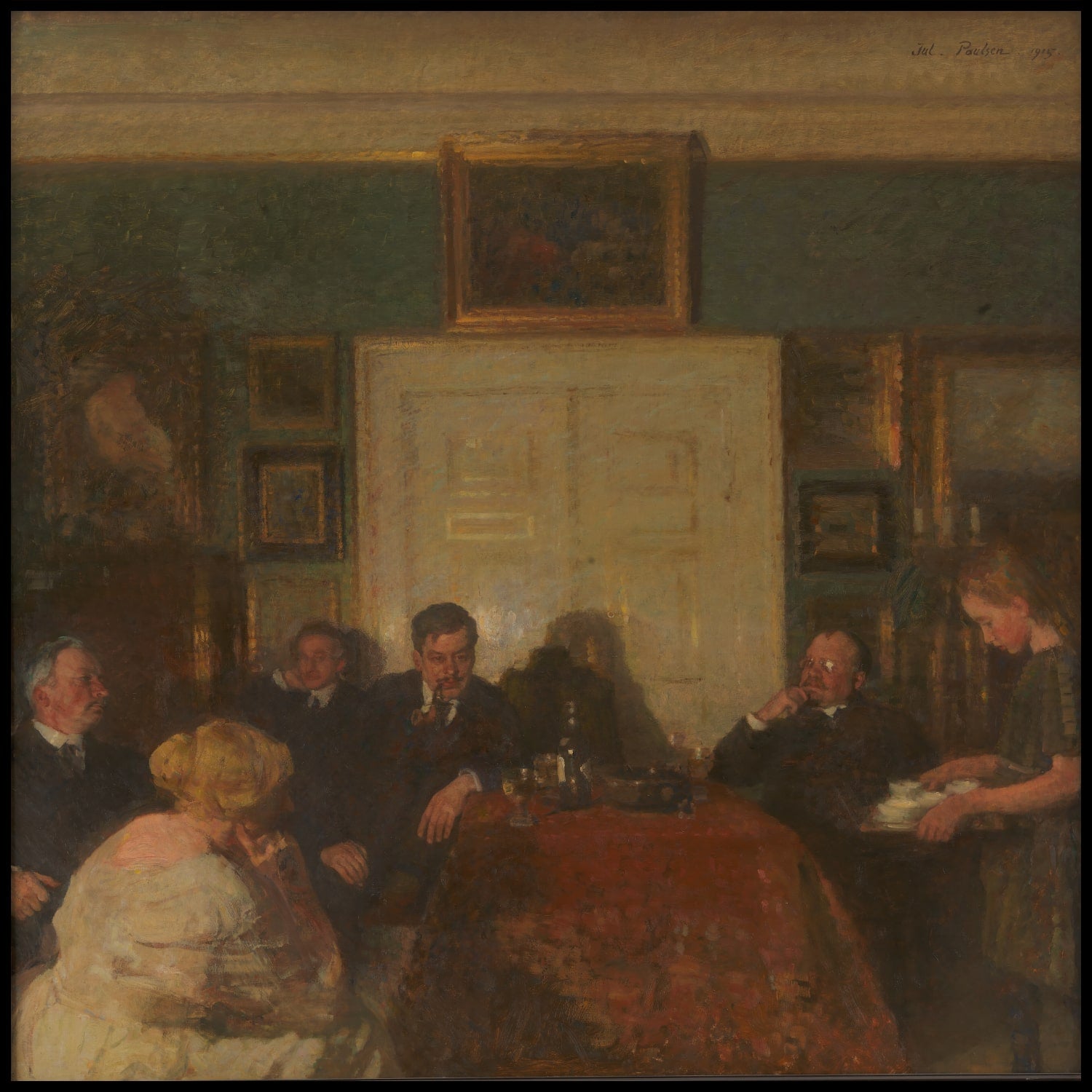 A Party in the Artist's Home