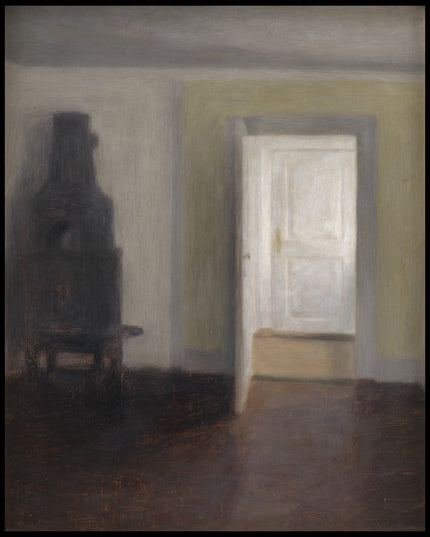 Interior. An Old Stove