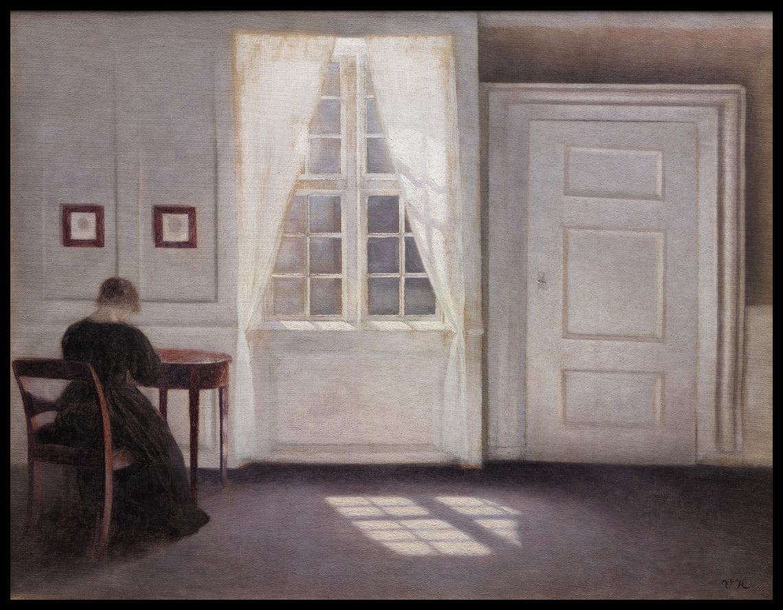 Interior in Strandgade, Sunlight on the Floor