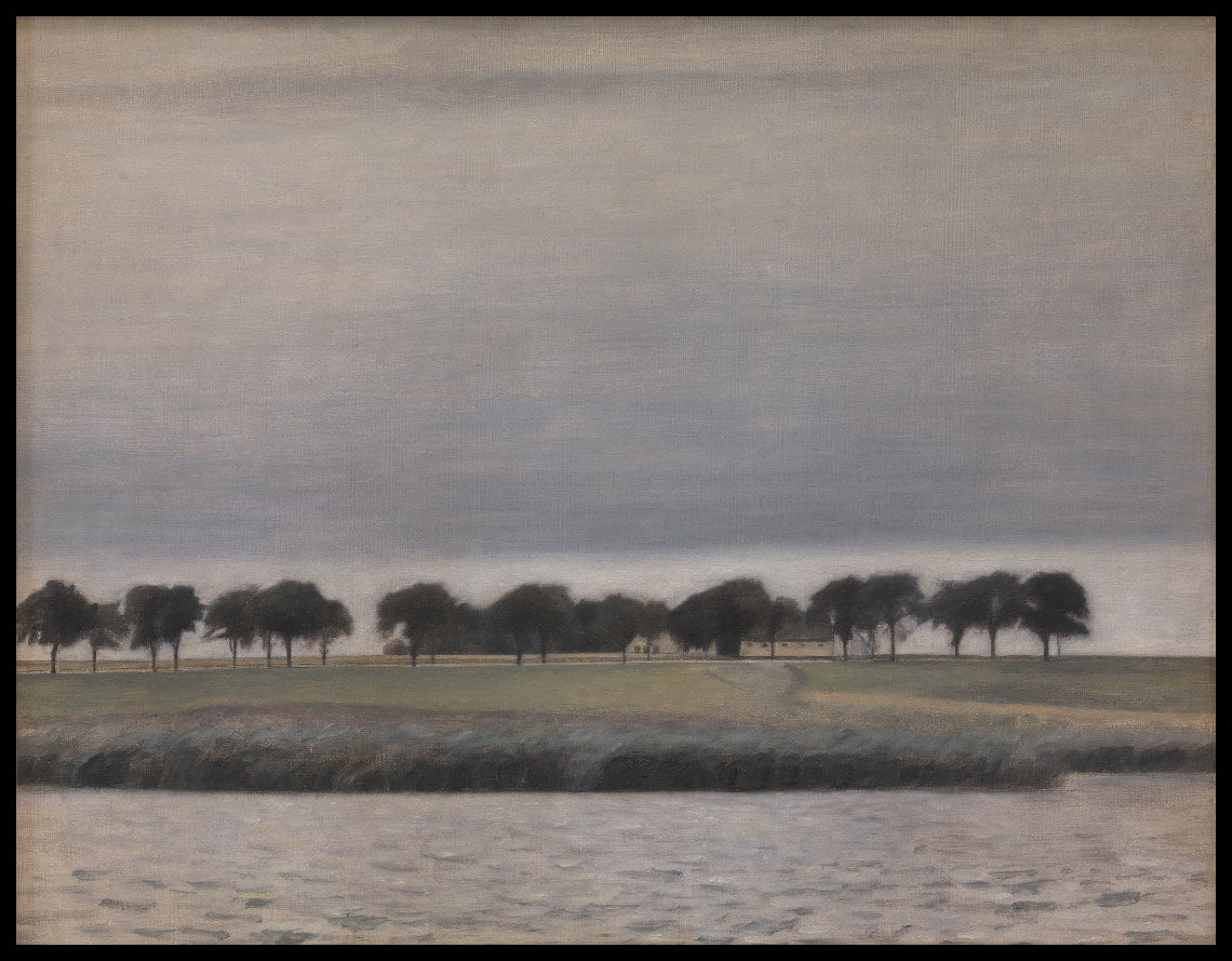 Preliminary study for Sun Rain. Gentofte Lake
