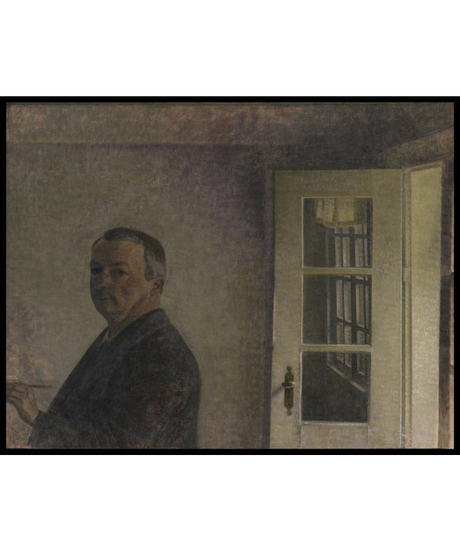 Self-Portrait. The Cottage Spurveskjul at Sorgenfri, North of Copenhagen