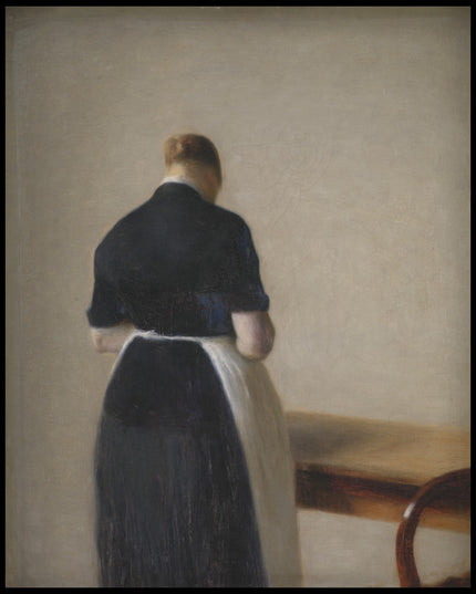 Woman seen from the Back