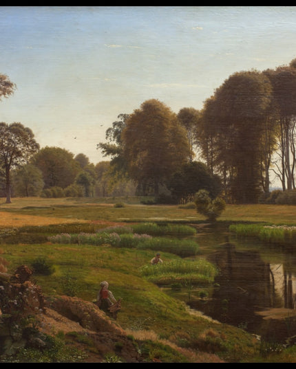 A summer day. Scene from Horneland near Fåborg