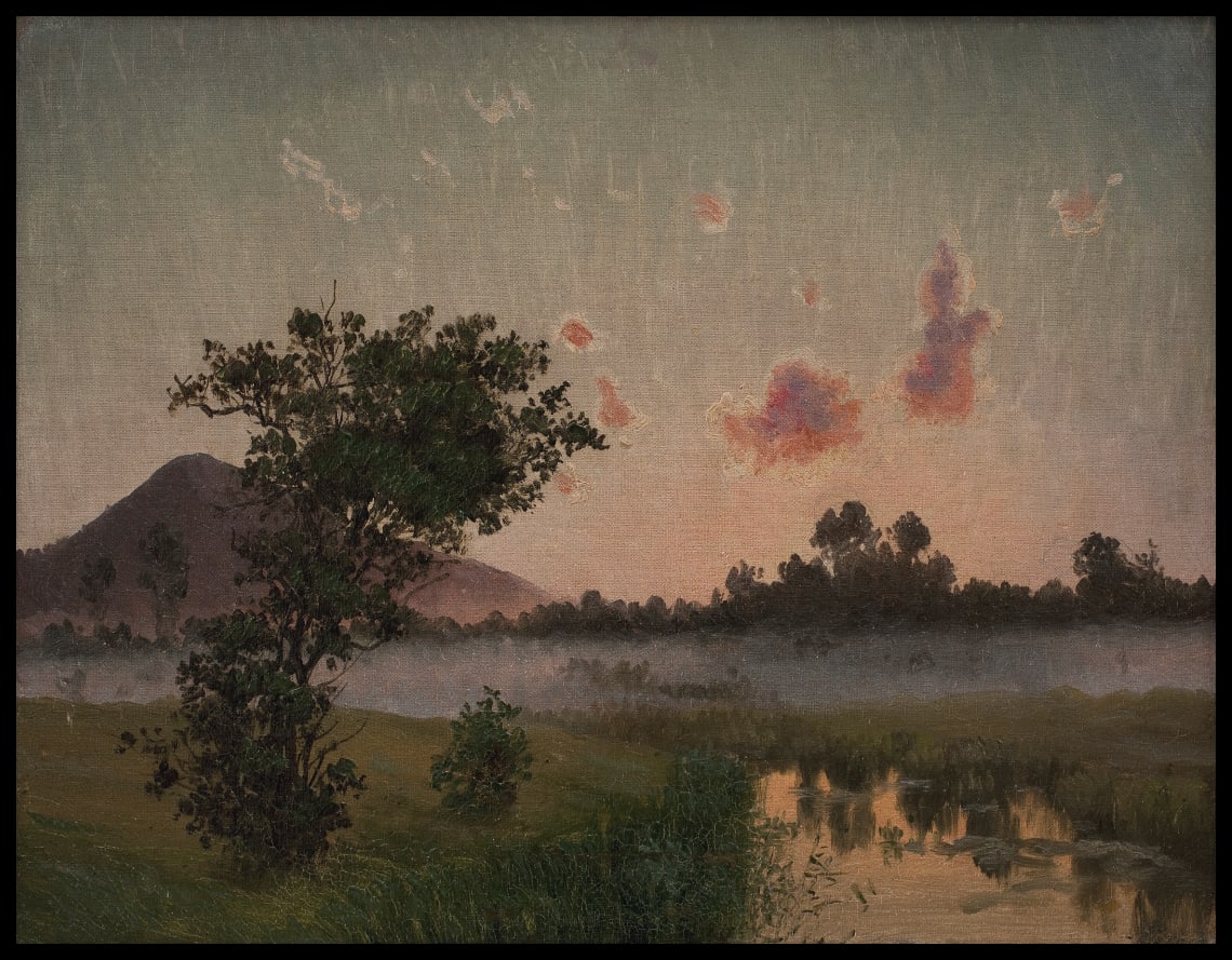 A Summer's Evening near Ry