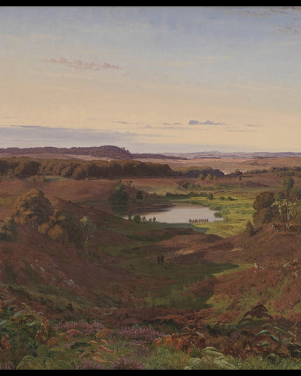 Landscape in the North of Zealand. Afternoon