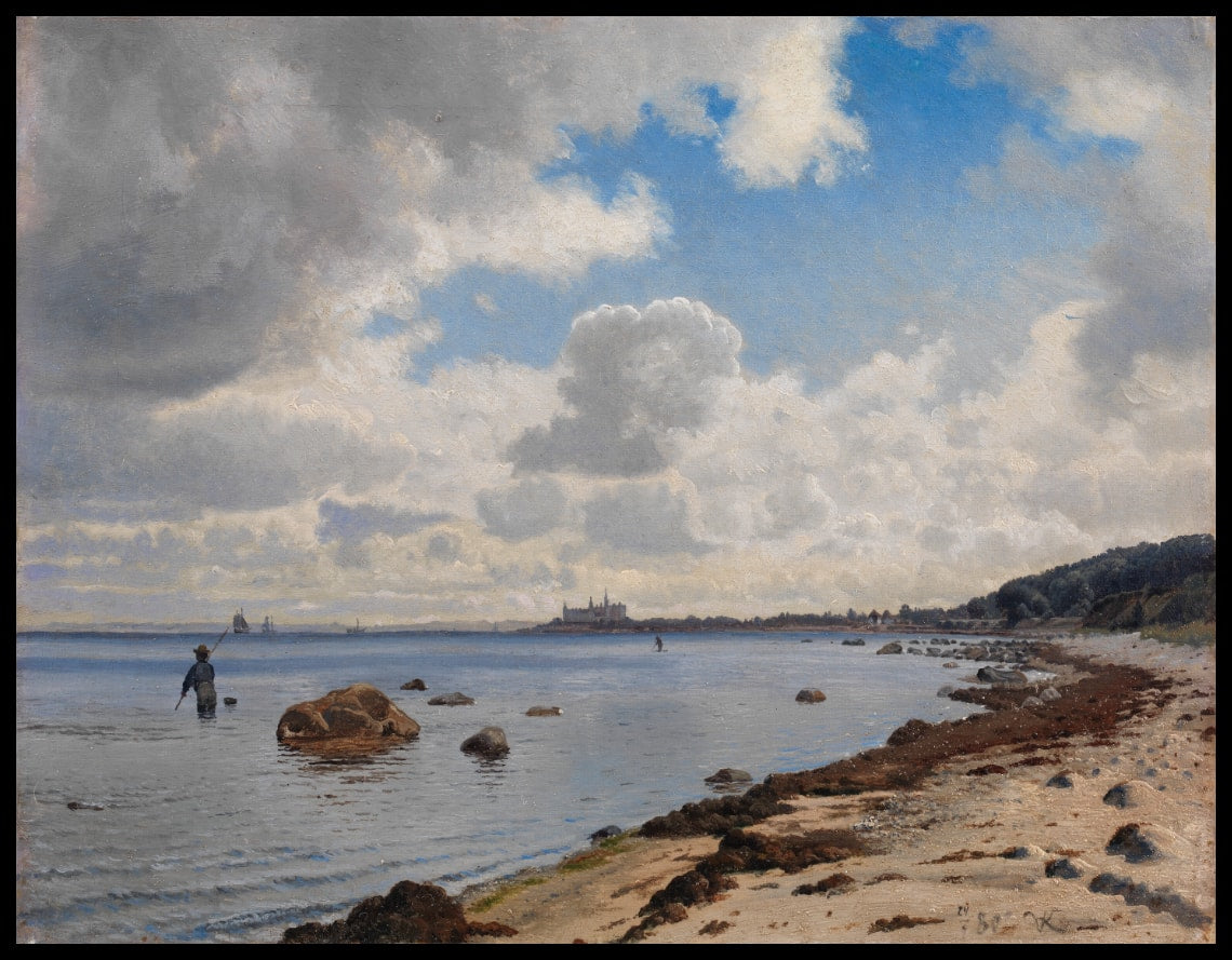 The North Coast of Zealand with a View of Kronborg Castle