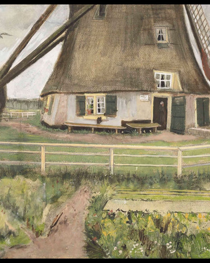The 'Laakmolen' near The Hague (The Windmill)