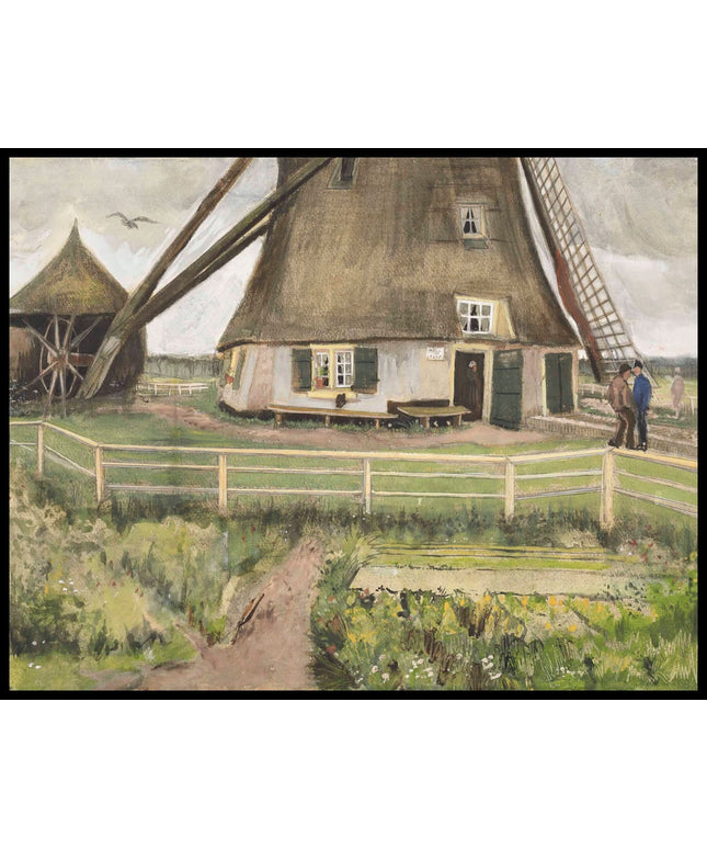 The 'Laakmolen' near The Hague (The Windmill)