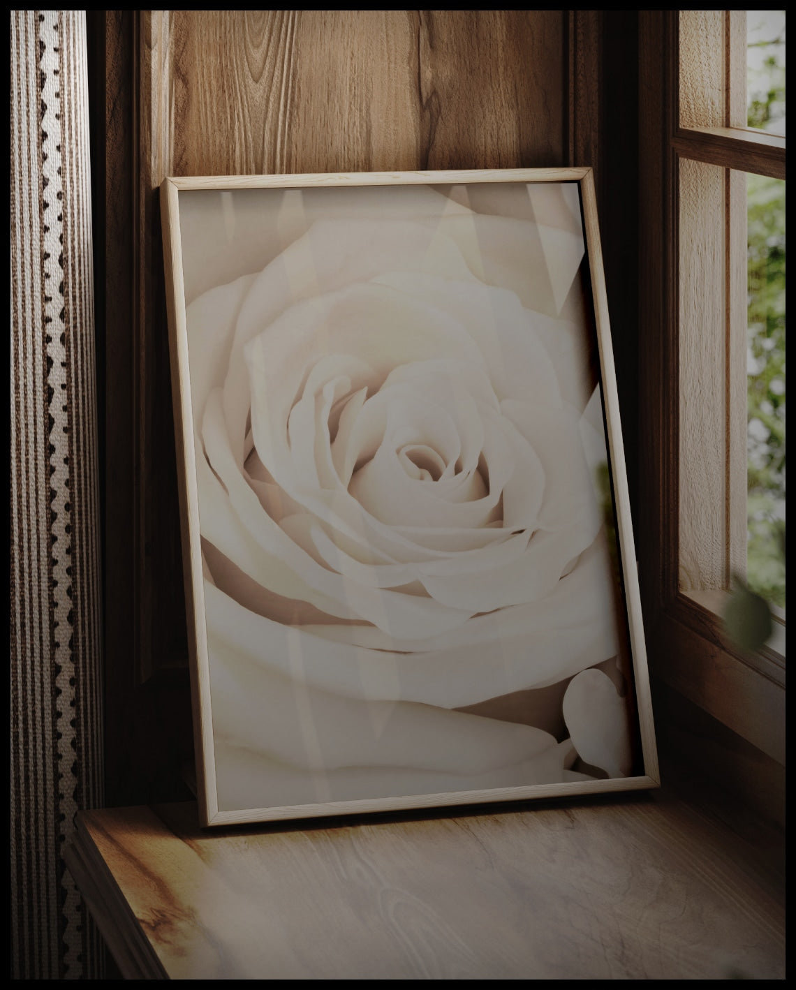 Poster pétale de rose