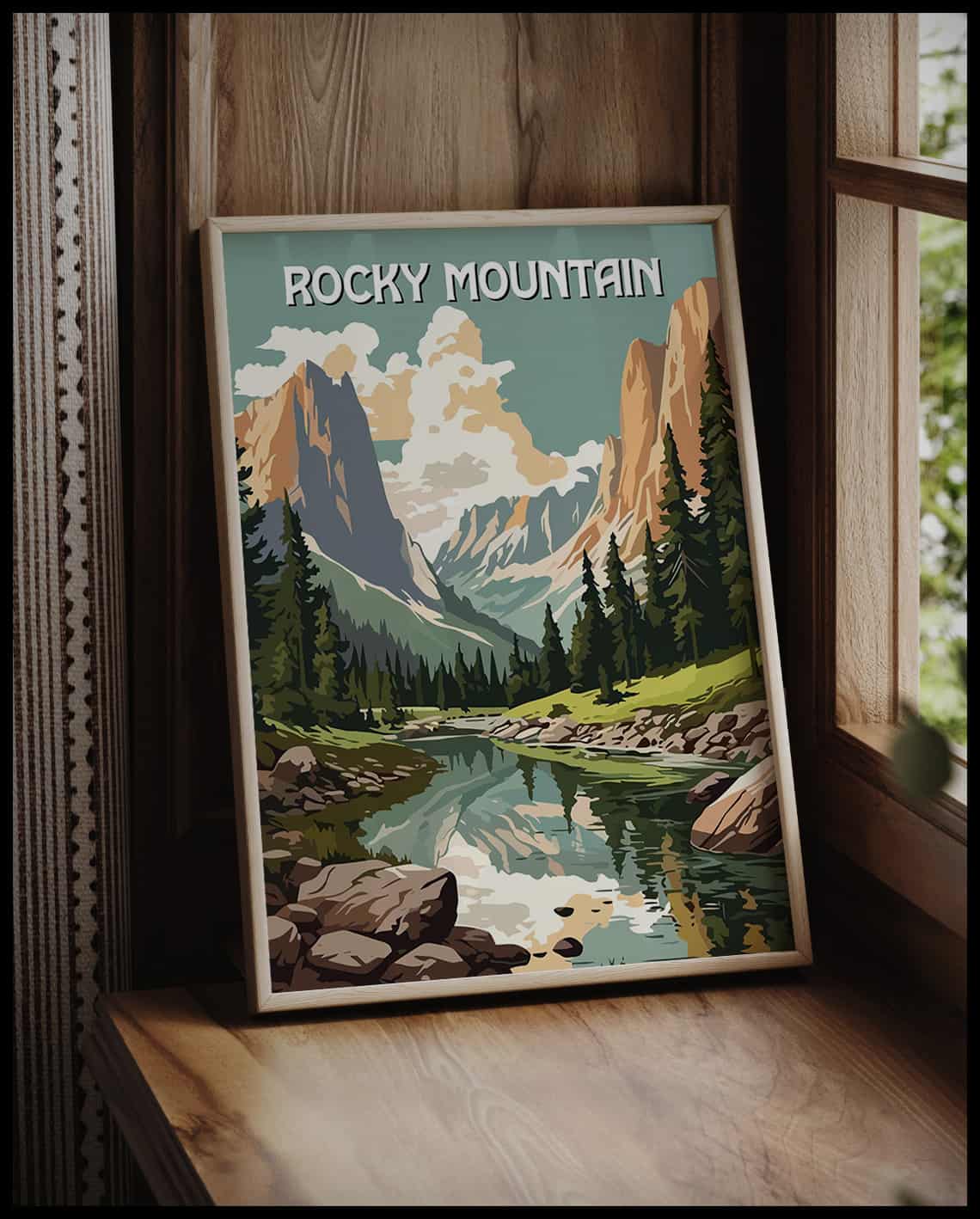 Rocky Mountain National Park Poster