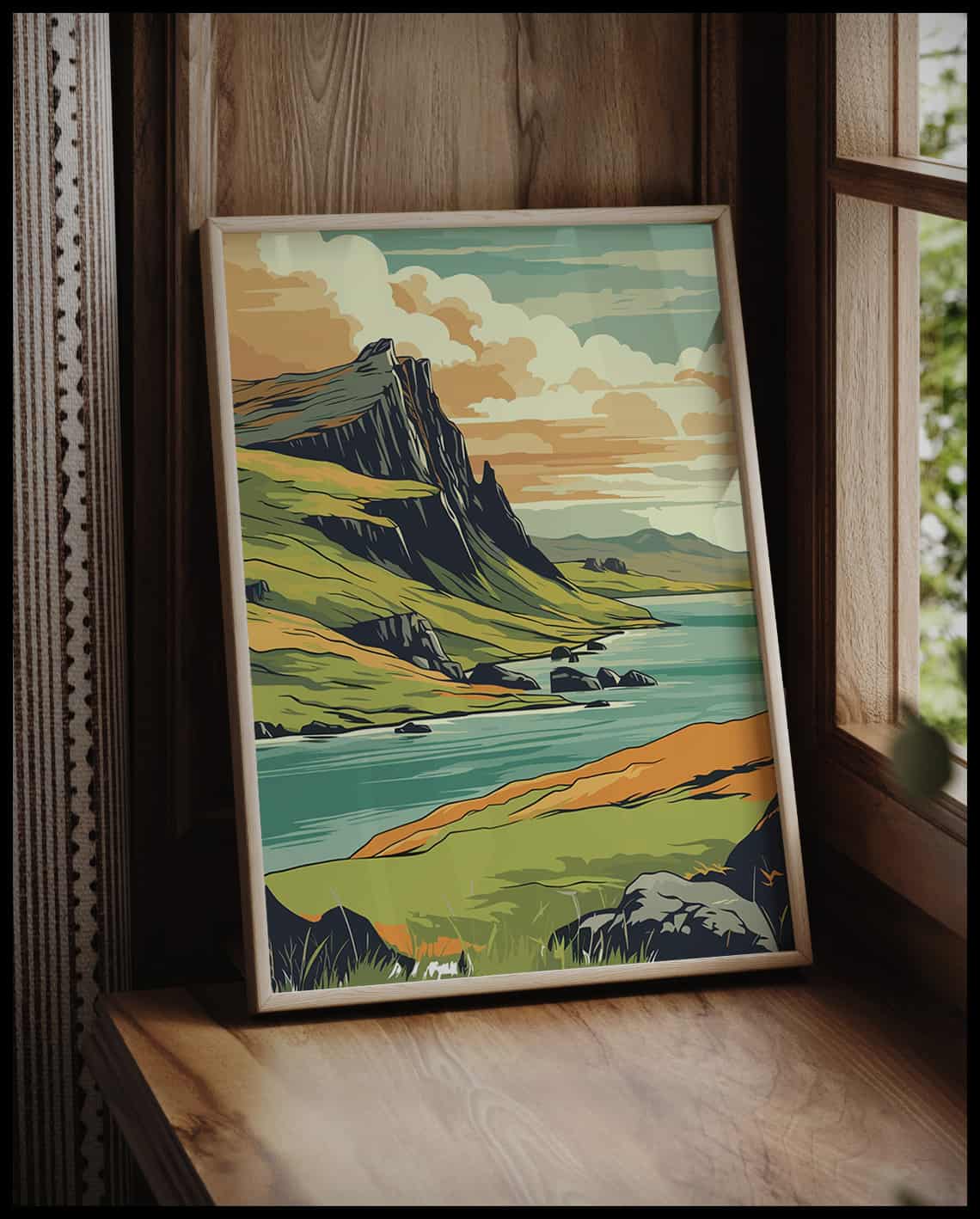 Affiche de l'île de Skye