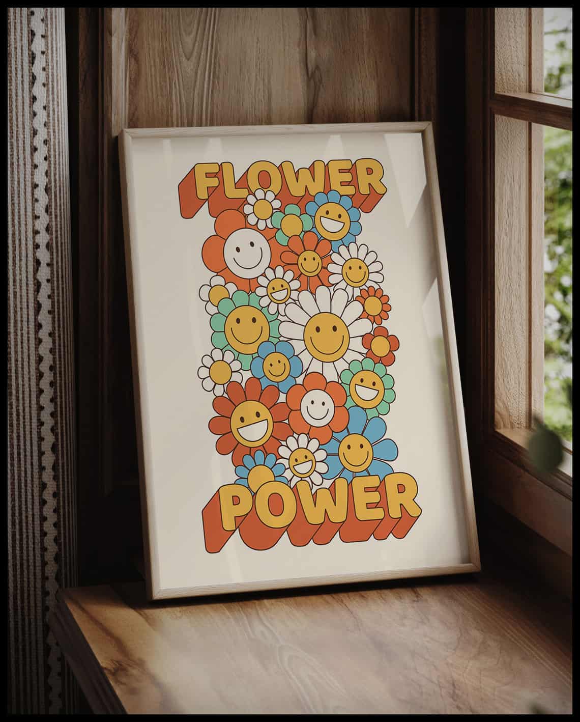 Flower Power Poster