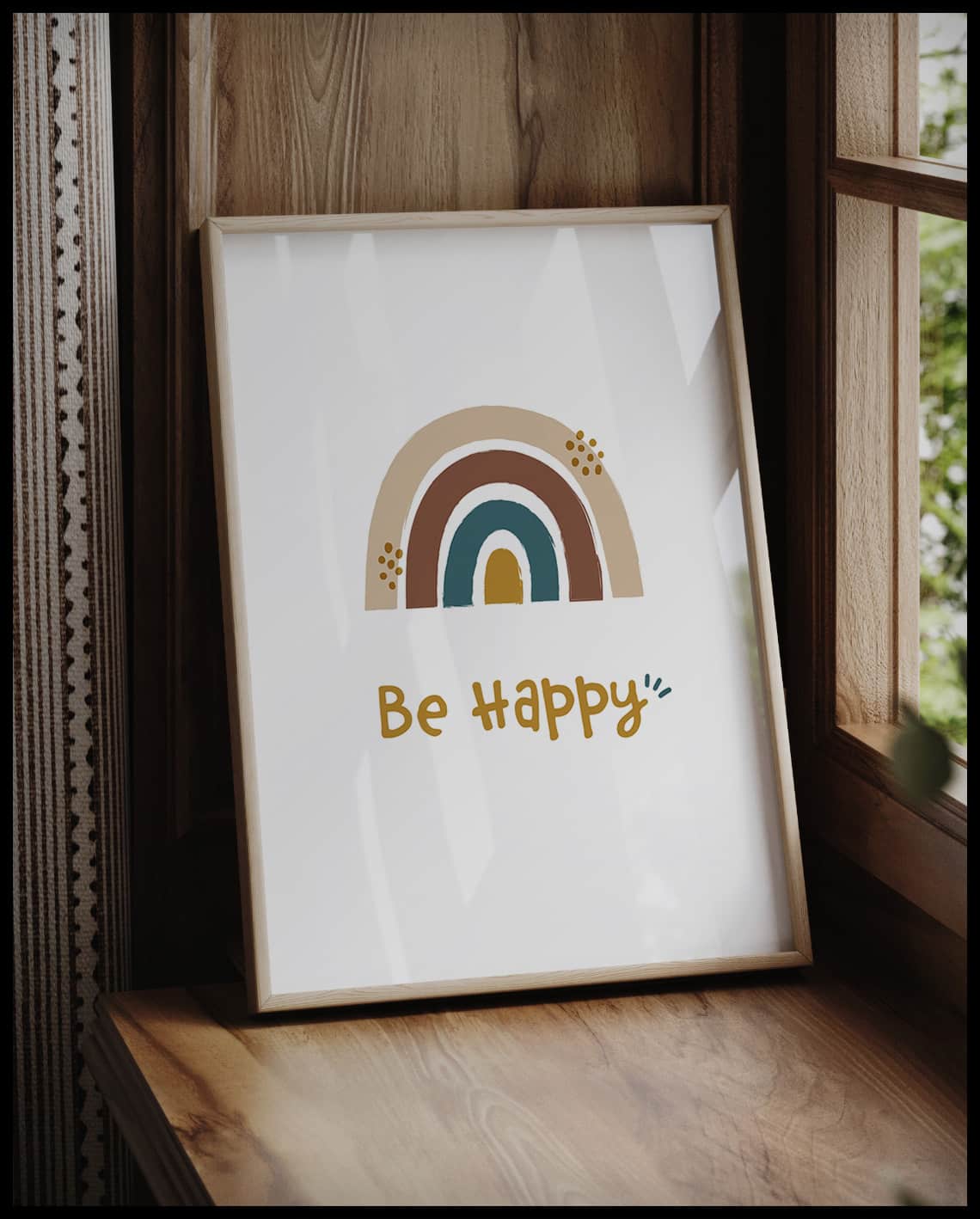 Poster Be Happy