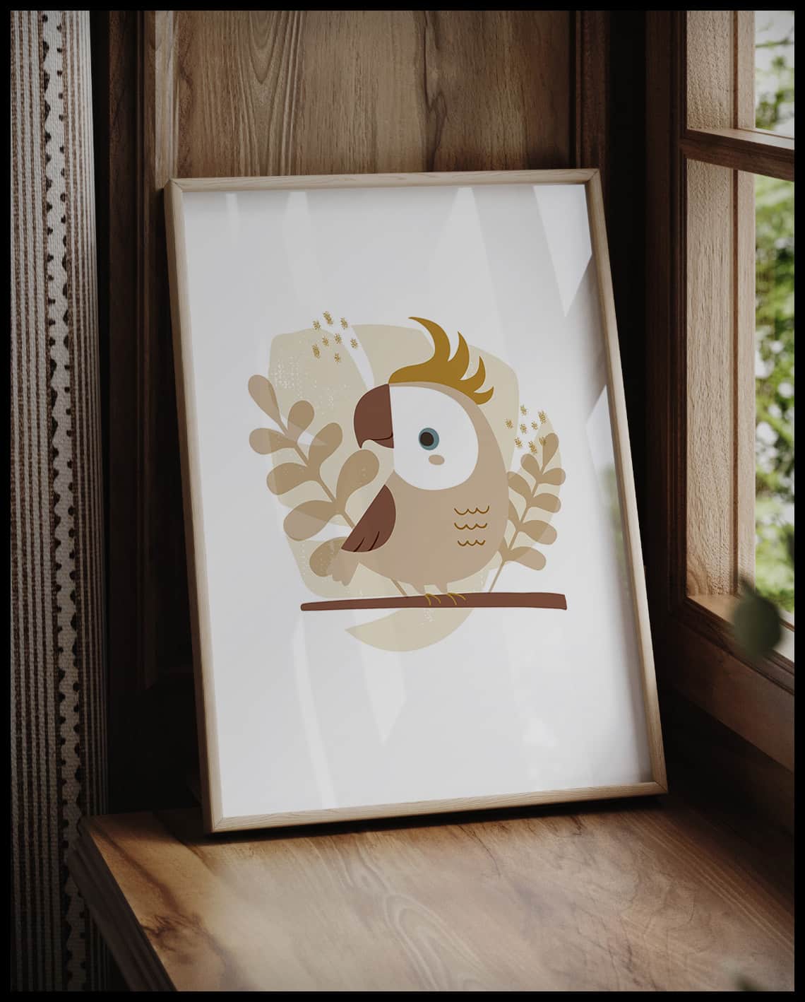 Poster de cacatoès