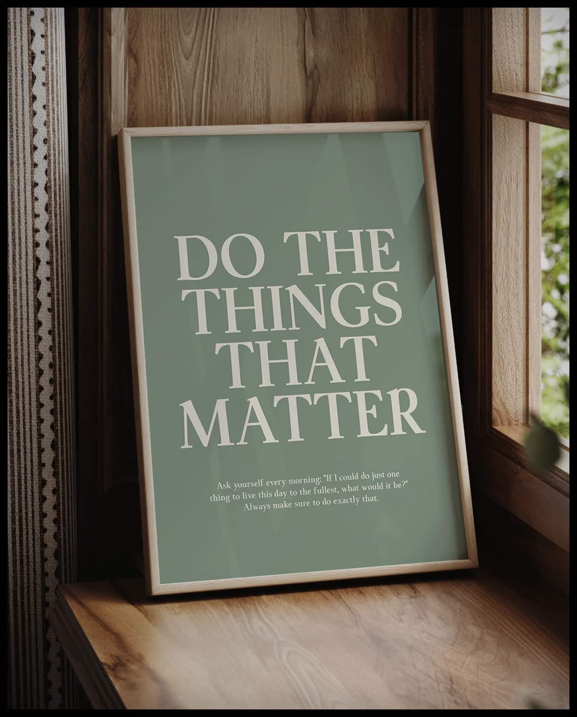 Poster Do Things