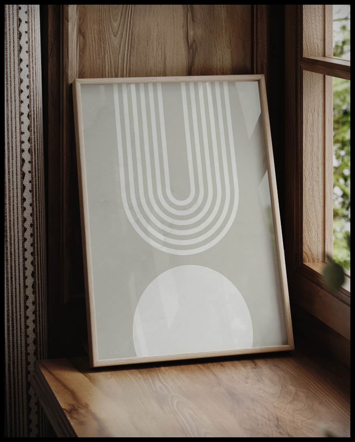Feuilles Poster