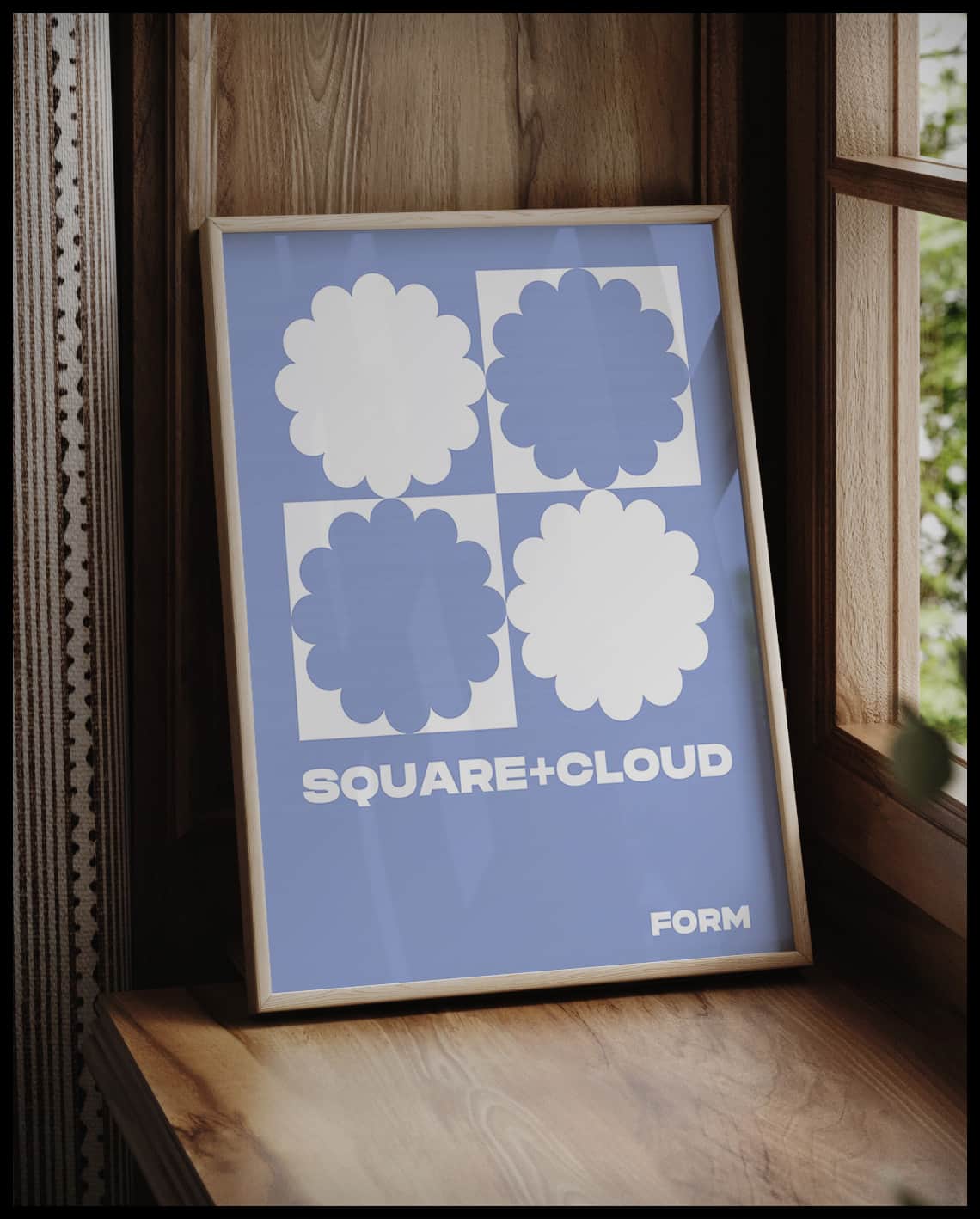 Poster Square Cloud
