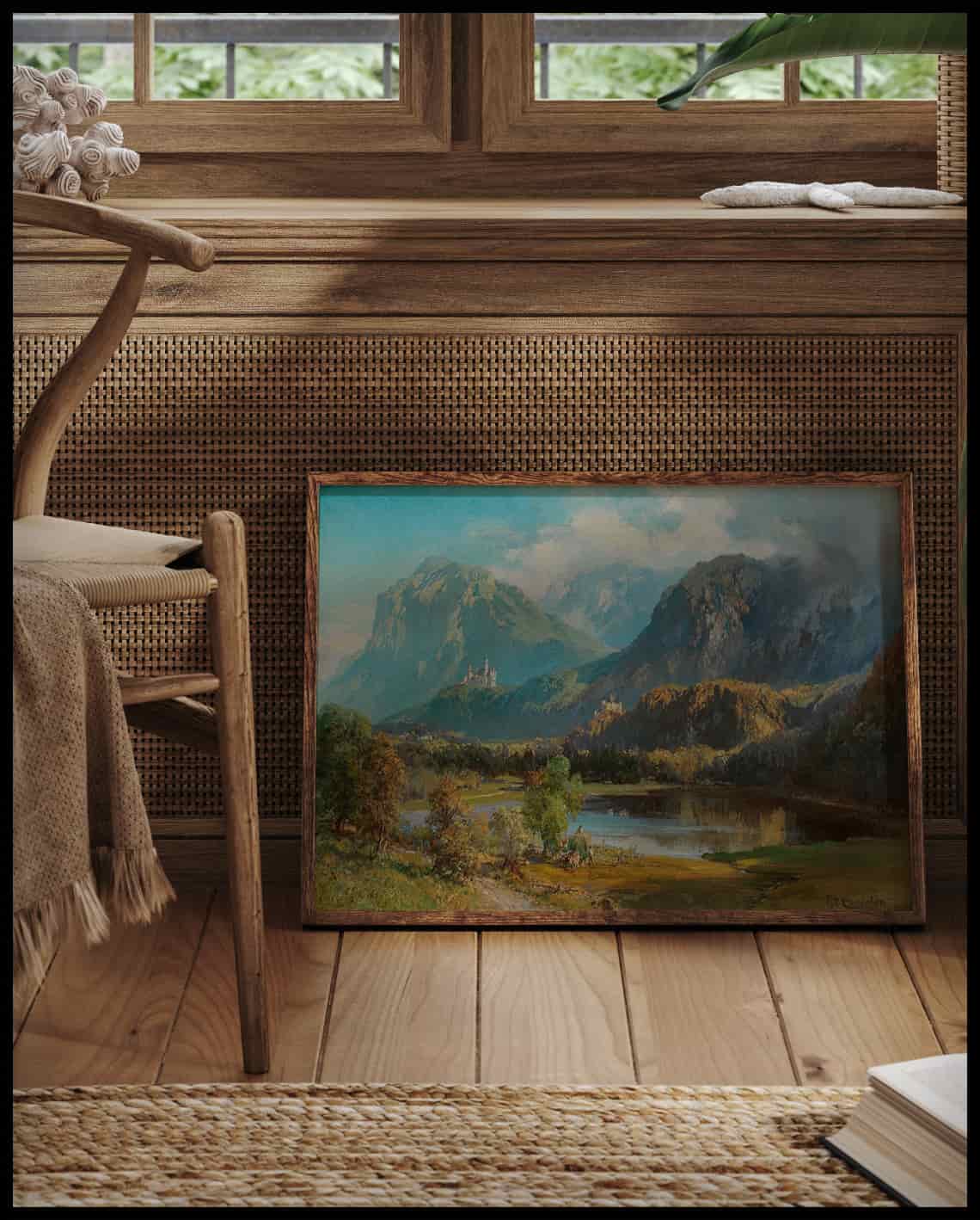 View of Neuschwanstein