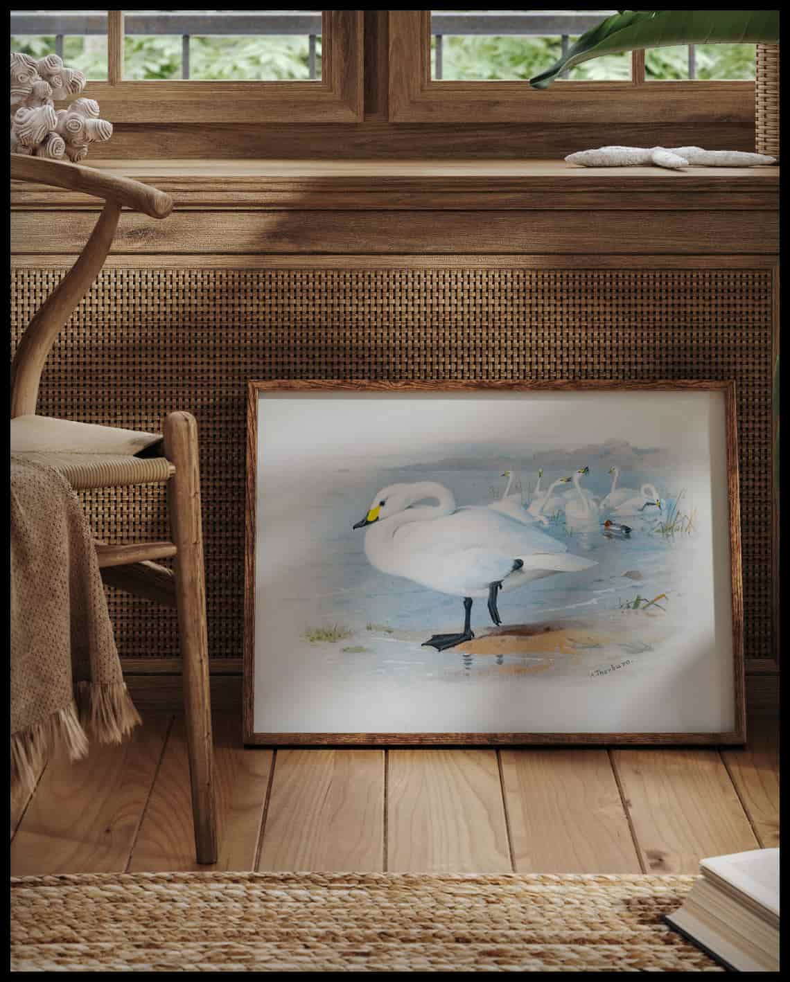 Schwan Poster