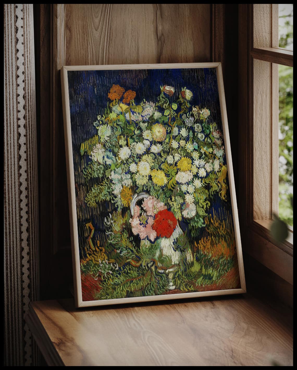 Bouquet of flowers in a vase