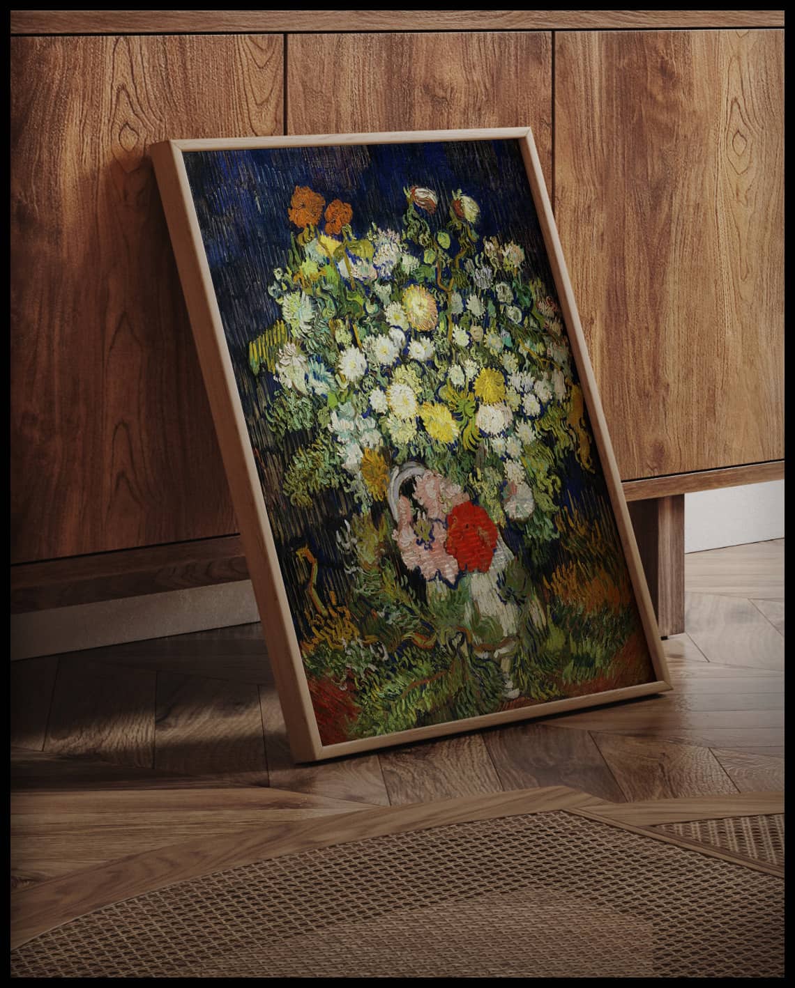 Bouquet of flowers in a vase