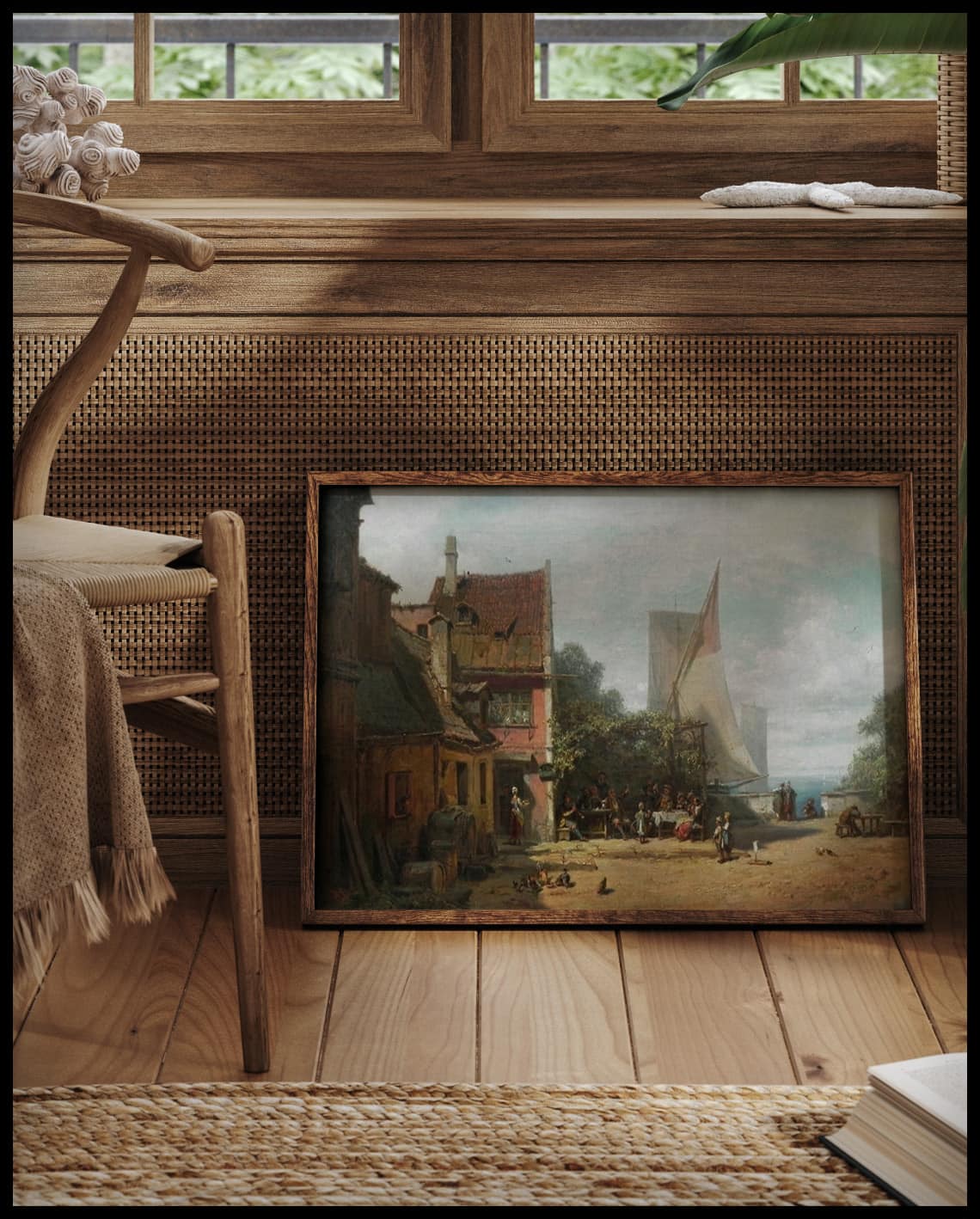 Ancienne taverne au bord du lac de Starnberg