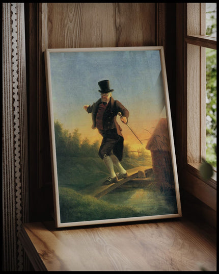 Das Schulmeisterlein auf dem Steg (Gefährliche Passage)